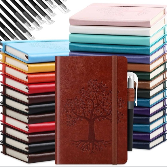 Tree of Life Leather Bound Journal Notebook - Pick One Color - Picture 2 of 9